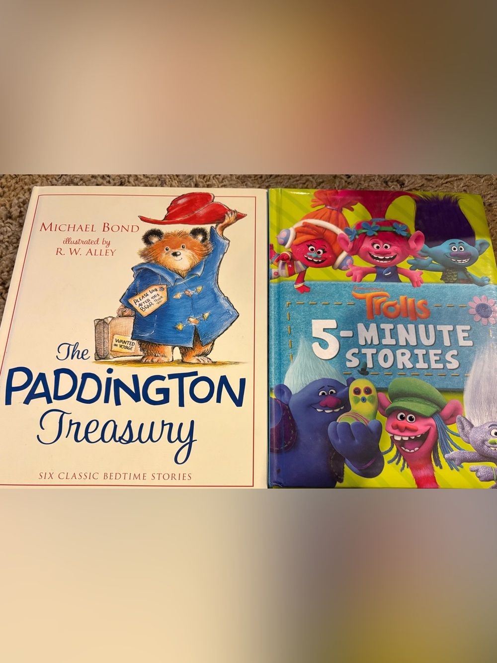 Paddington Treasury and Trolls 5-Minute Stories Hardcover